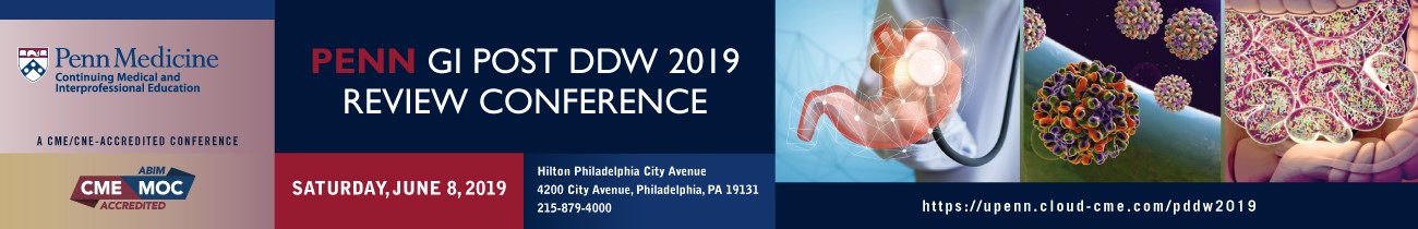 Penn GI Post DDW 2019 Review Conference Banner